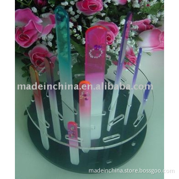 Carousel Display For Glass Nail Files
